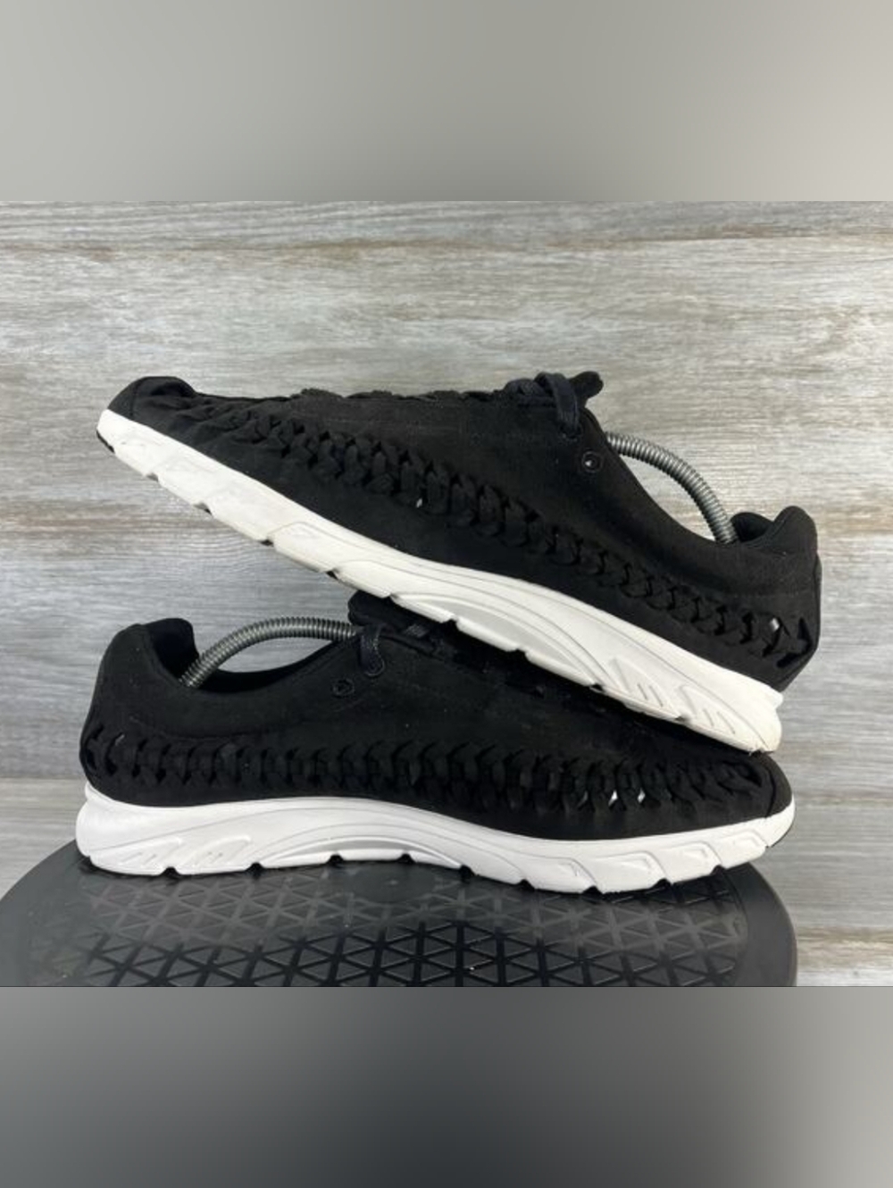 Nike Air Mayfly Woven QS - Black Suede